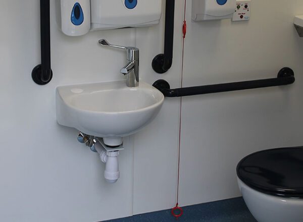 Adapted accessible toilet facilities for Danemead Scouts Camp Site